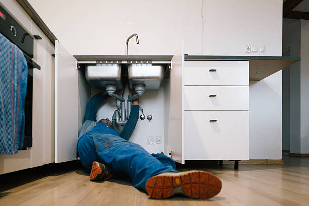 Professional Drain Cleaning technician working in Windsor, PA
